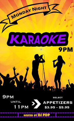 Kelowna Karaoke Pub - Monday nights is Karaoke Madness at O'Flannigan's Pub